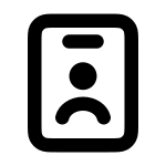 Id Badge SVG Icon